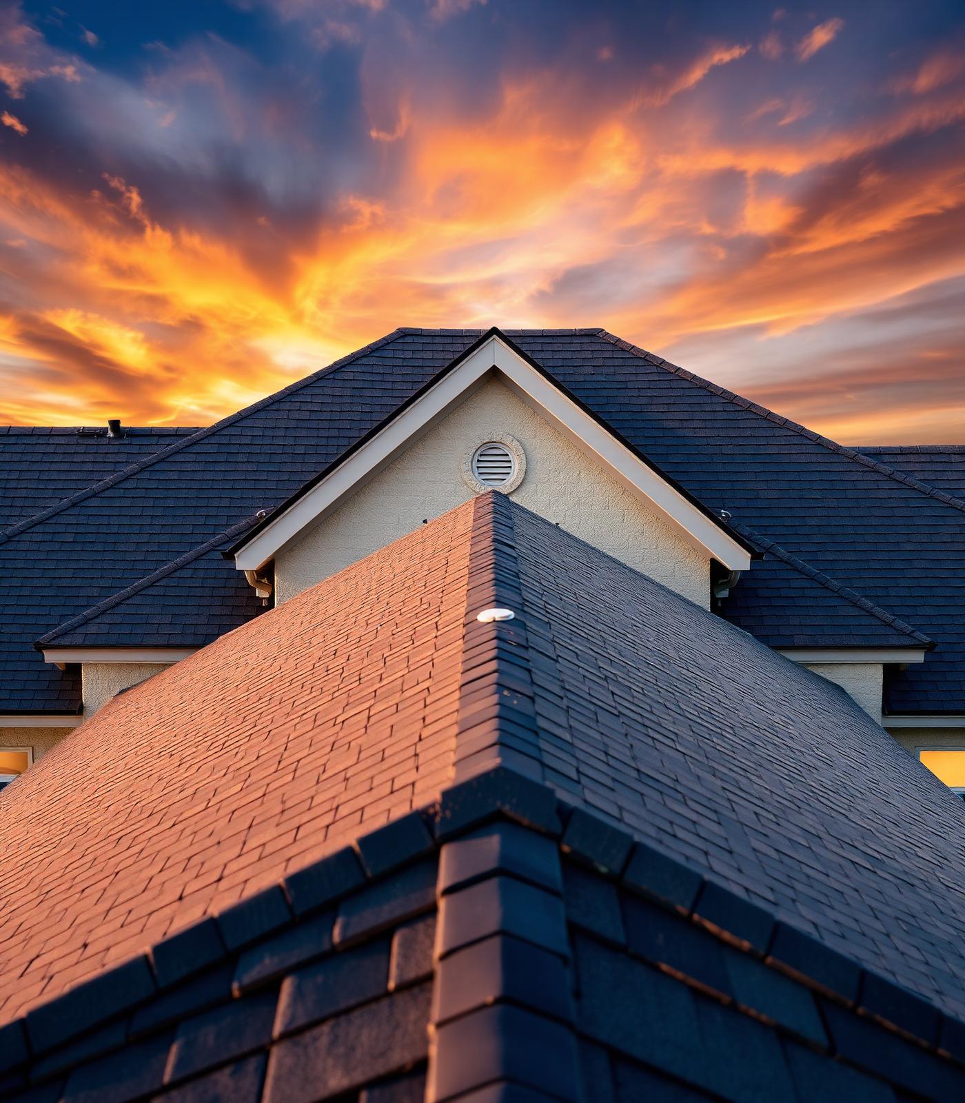 Craftsmanship detail of a completed Boles Roofing project